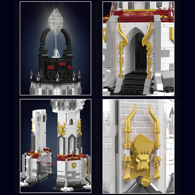 medieval central lighthouse - 2199 pcs | mouldking 16055 - 3