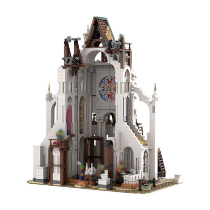 medieval construction site building set | moc-214984 - 2