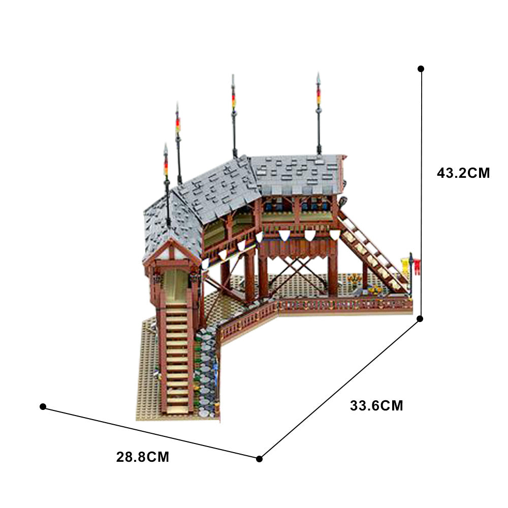 medieval tournament grounds building set | moc-152408 - 6