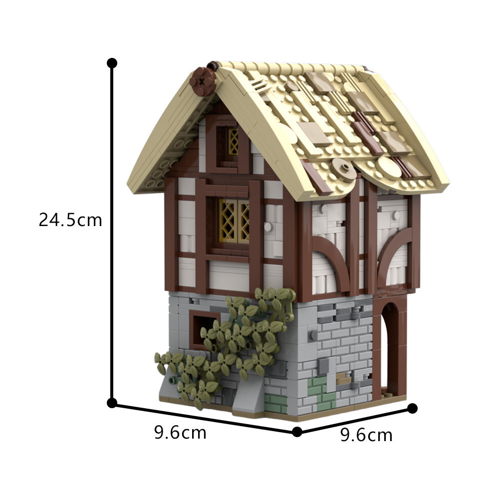 medieval warehouse building set | moc-197656 - 4