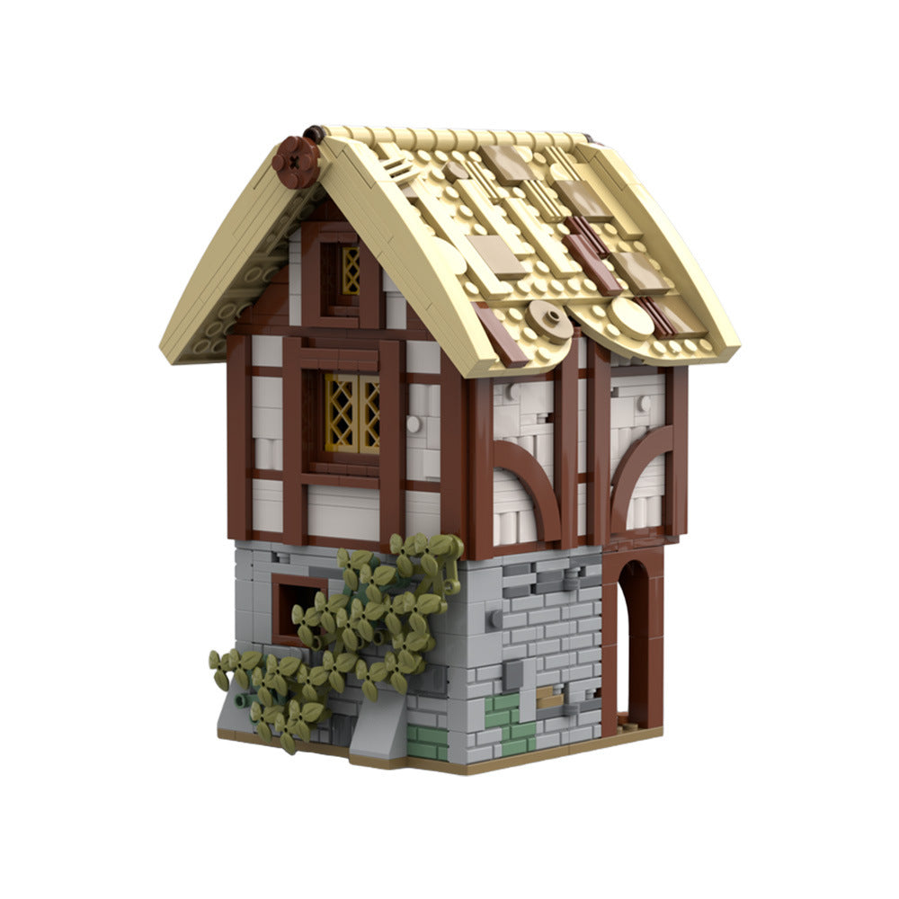 medieval warehouse building set | moc-197656 - 5