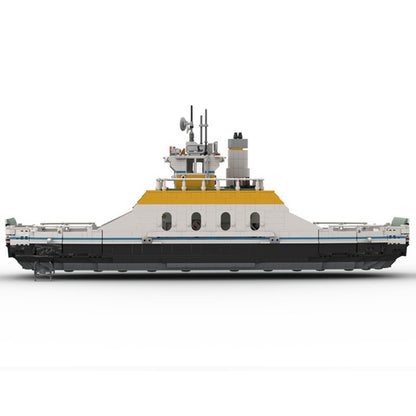 medium sized car ferry building set | moc-123279 - 3