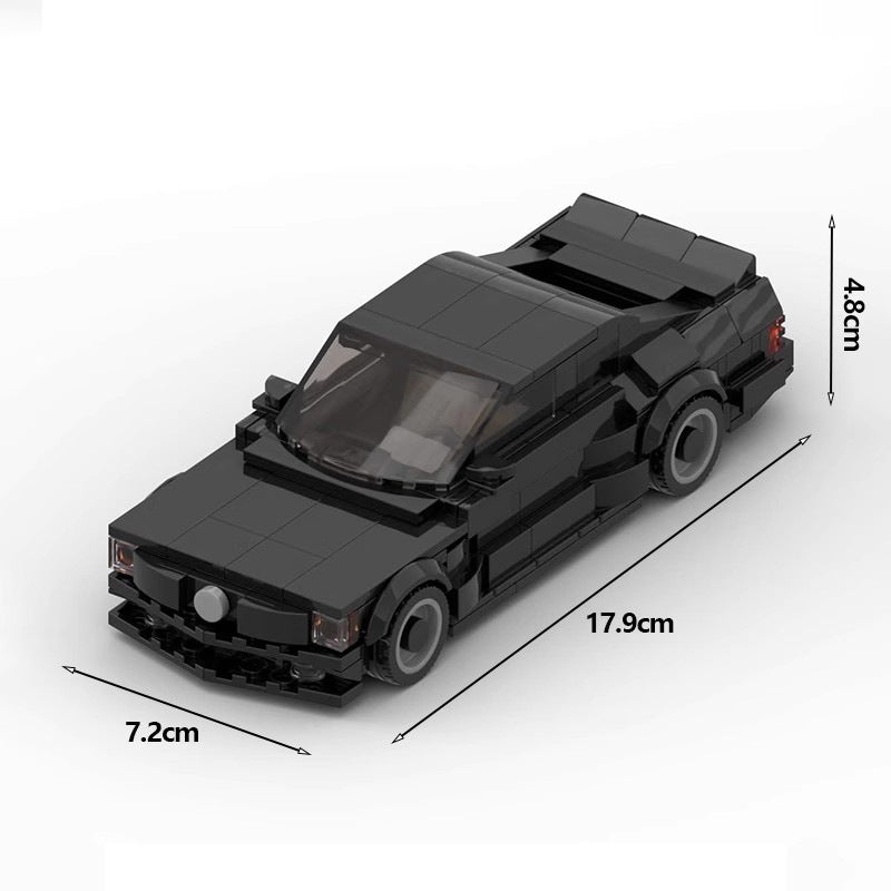 mercedes 560 sec amg moc building set | 314 pcs | lego compatible - 6