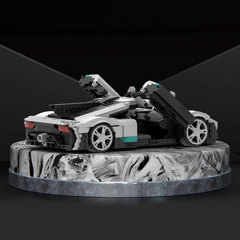 mercedes amg one building set | 1166 pcs | moc-162988 - 4