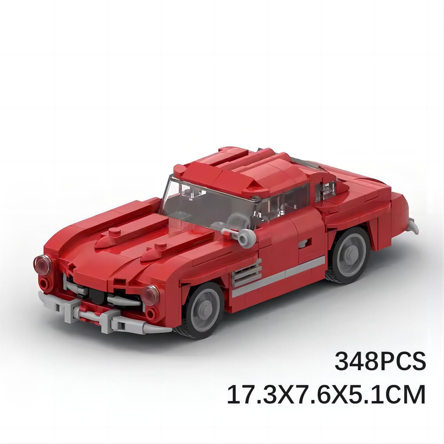 mercedes-benz 300 sl building set | moc-158581 - 8
