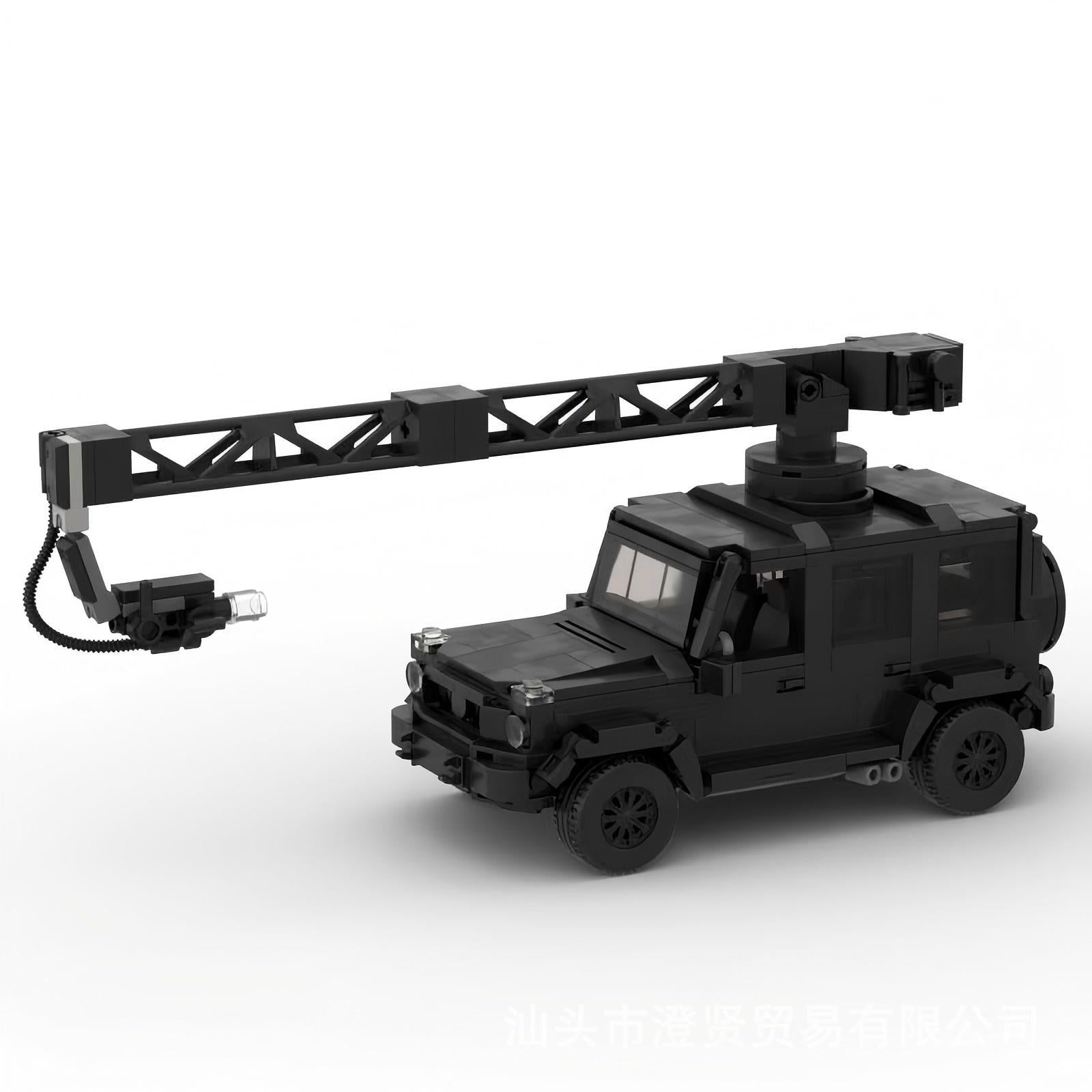 mercedes-benz amg g63 russian arm building set | moc-136955 - 1