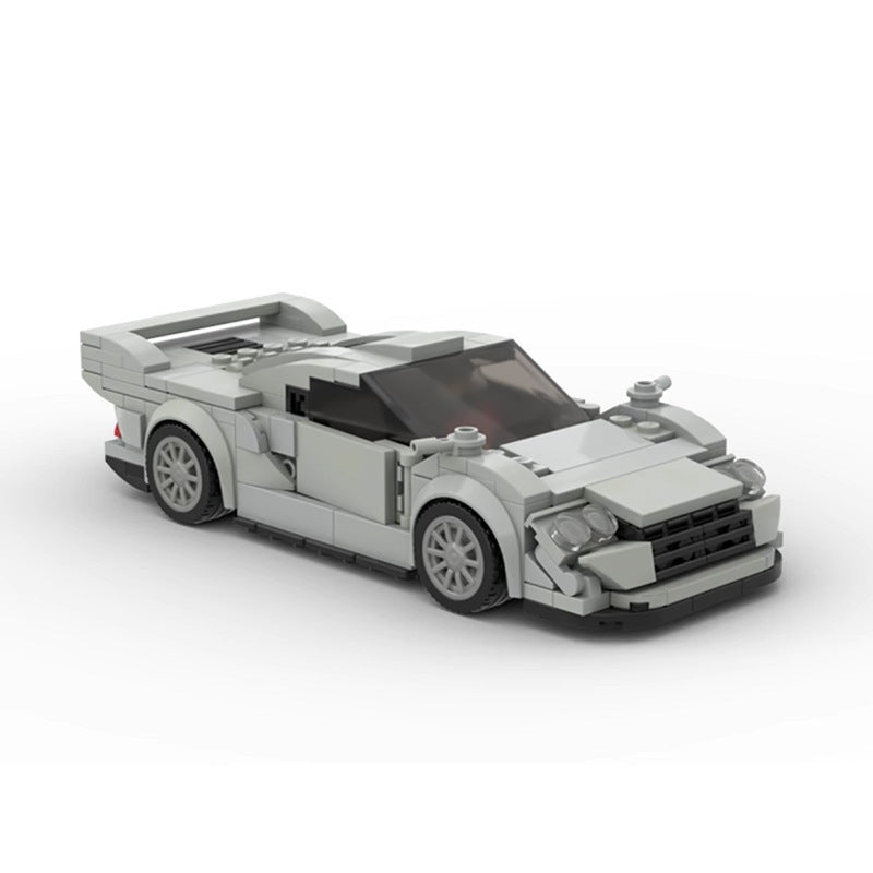 mercedes benz clk building set | 8 stud wide | moc-48503 - 1