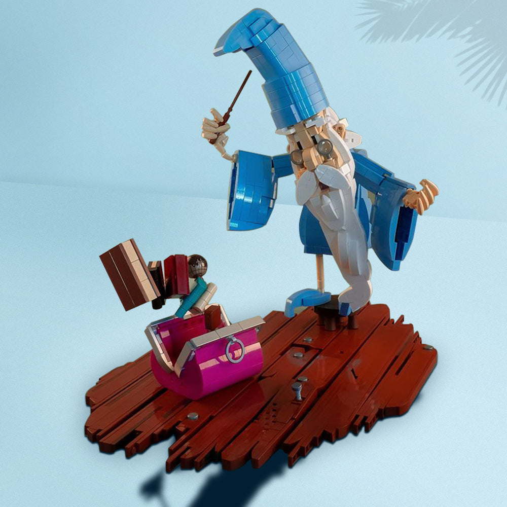 merlin building set | arthurian mythology | moc-109765 - 1
