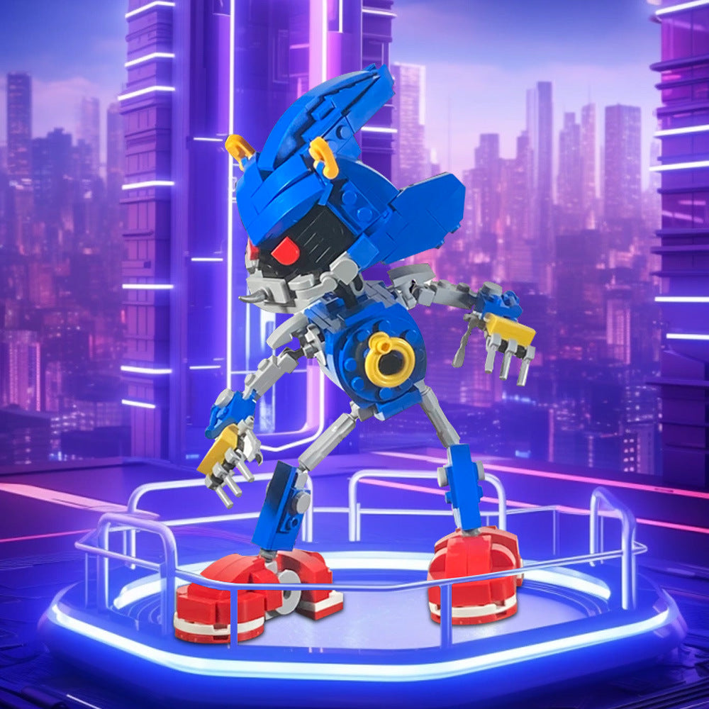 metal sonic building set | sonic the hedgehog | moc-220049 - 1
