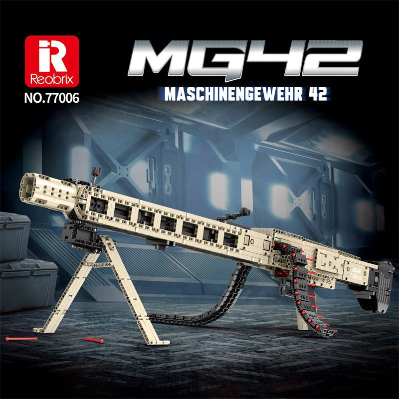 mg-42 maschinengewehr 42 building block set - reobrix 77006 - 1