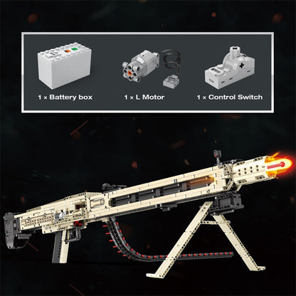 mg-42 maschinengewehr 42 building block set - reobrix 77006 - 2