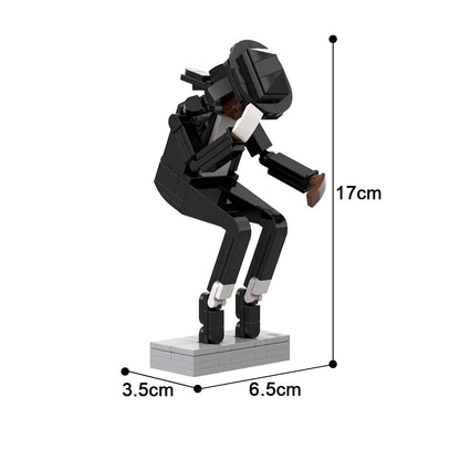 michael jackson building set | lego compatible - 3