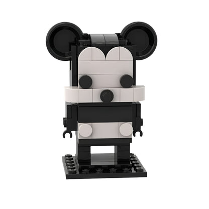 mickey mouse brickheadz moc set | lego-compatible disney blocks - 1