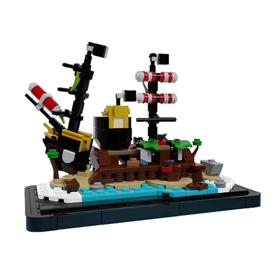 micro barracuda bay building set | moc-38553 - 1