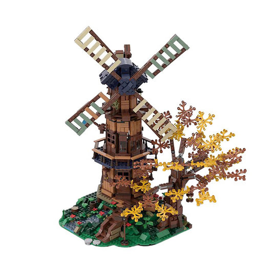 mill on the hill building set | moc-59227 - 1