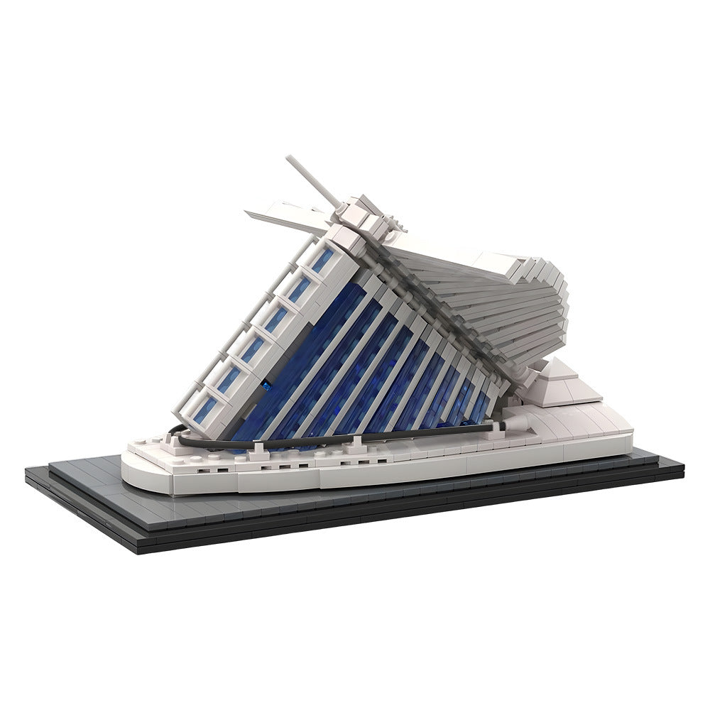 milwaukee art museum – quadracci pavilion building set | moc-201483 - 3