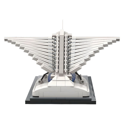 milwaukee art museum – quadracci pavilion building set | moc-201483 - 4