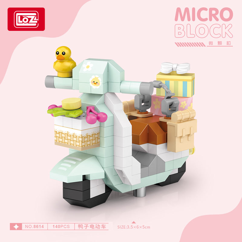 mini car models building blocks set - loz - 3