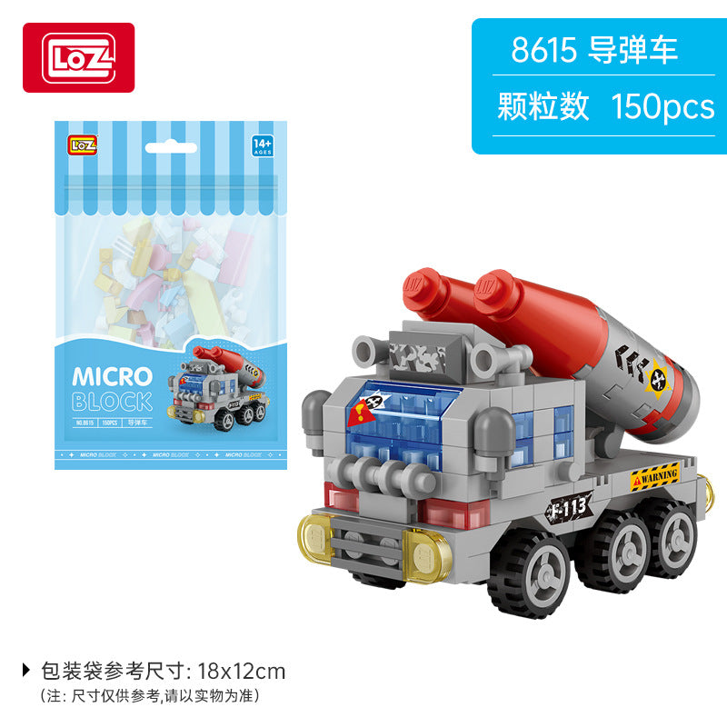 mini car models building blocks set - loz - 8