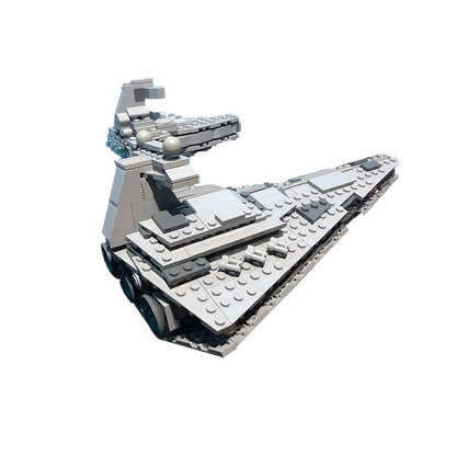 mini interdictor star destroyer building set | star wars | moc-17480 - 1