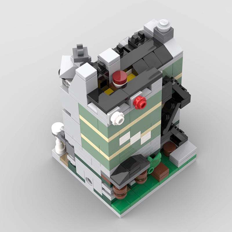 mini modular 10185 green grocer building set | moc-103964 - 3