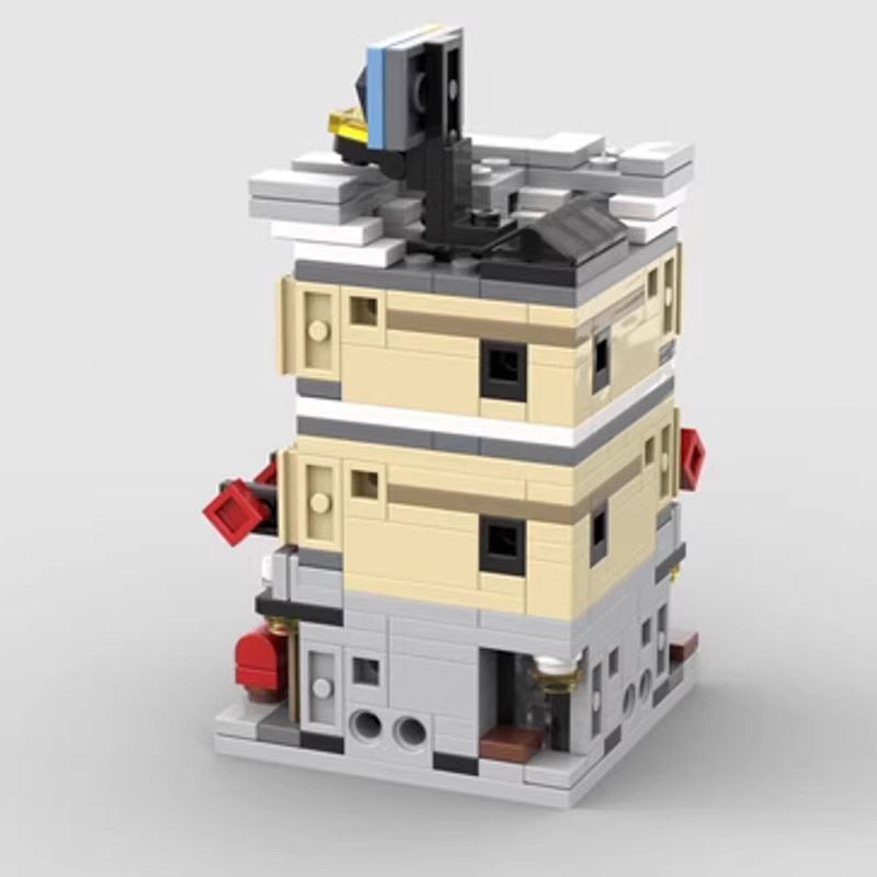 mini modular 10211 grand emporium building set | moc-103720 - 2