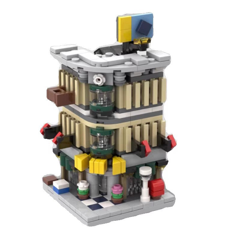 mini modular 10211 grand emporium building set | moc-103720 - 4