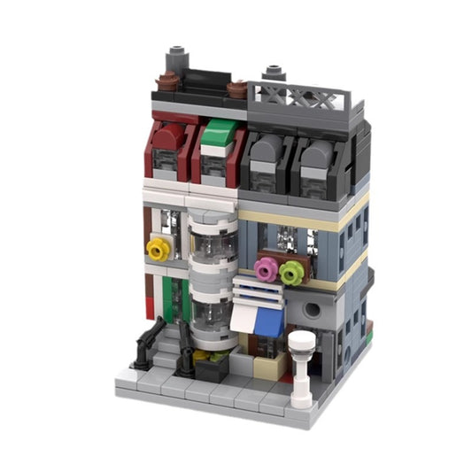 mini modular 10218 pet shop building set | moc-103295 - 5