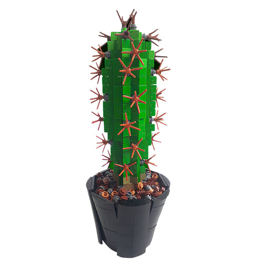 mini saguaro cactus building set | moc-118883 - 3