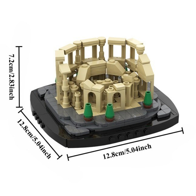 mini set 10276 the colosseum building set | moc-56792 - 4