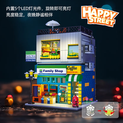 mini shop & family shop building set - jie star 89116/89117 - 3