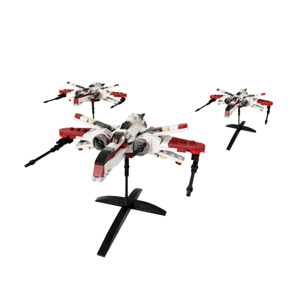 mini size arc-170 starfighter building set | star wars | moc-129749 - 3