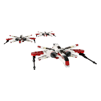 mini size arc-170 starfighter building set | star wars | moc-129749 - 5