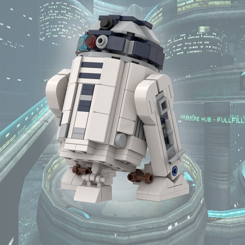 mini ucs r2-d2 building set | star wars | moc-6266 - 1