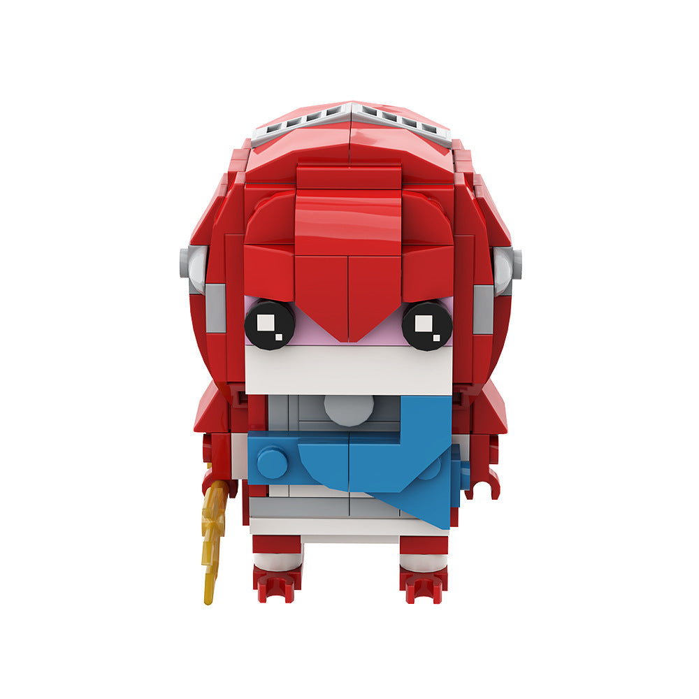 mipha brickheadz building set | zelda | lego compatible - 4