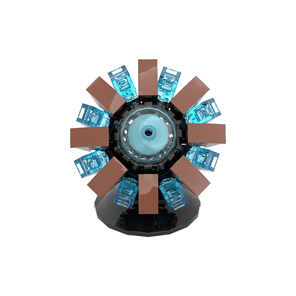 mk 1 arc reactor building set | iron man | moc-169245 - 2