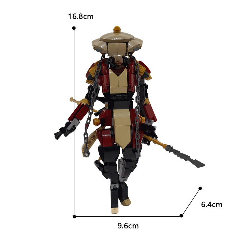 moc-100459 the nobushi alt - custom lego compatible model - 310 pcs - 3