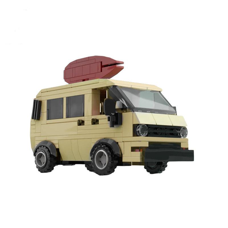 moc-101026 surfer boy pizza delivery van - 244 pcs - 1