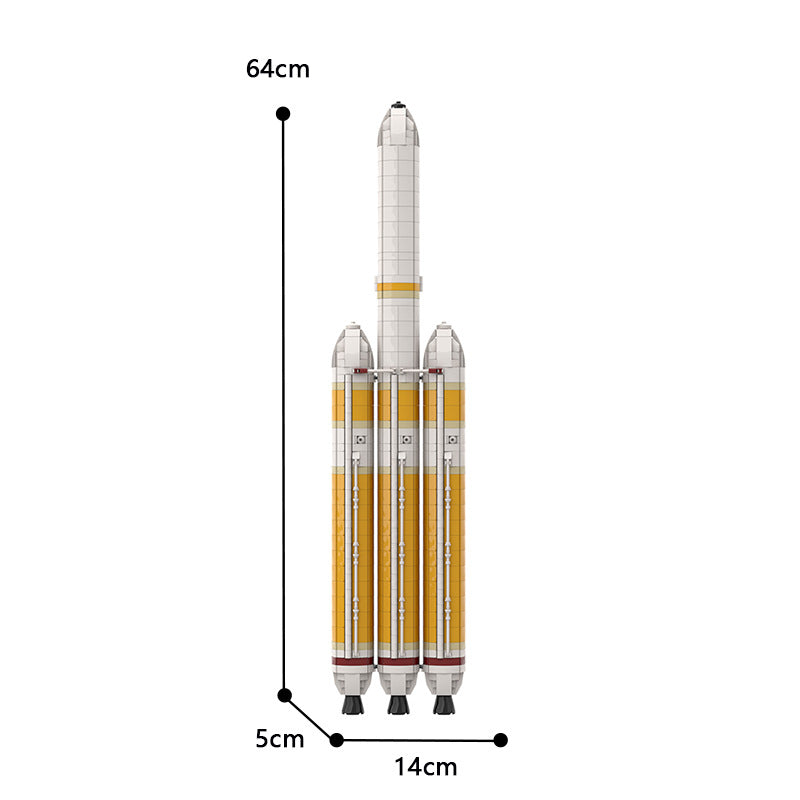 moc-101254 delta iv heavy with parker solar probe (saturn v scale) - 4