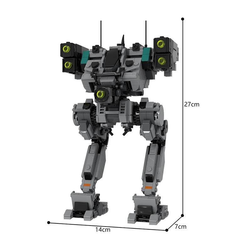 moc-101613 flea battlemech from battletech/mechwarrior online - 995 pcs - 3