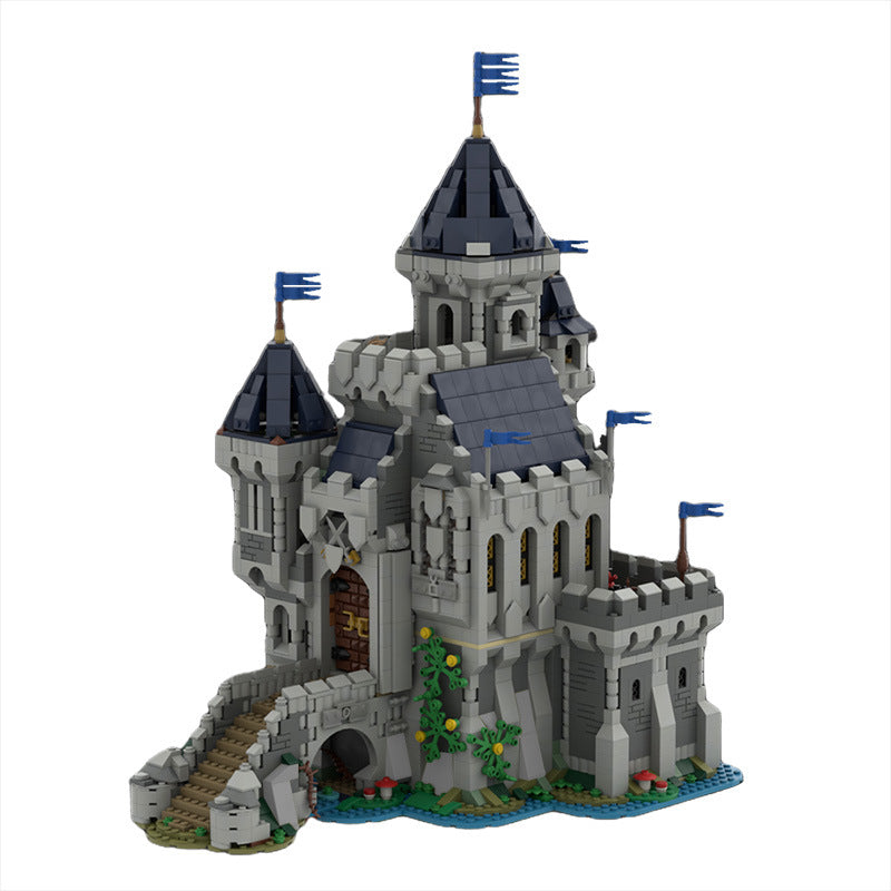 moc-101775 black falcon knight's castle (31120 "medieval castle" alternate build) - 3