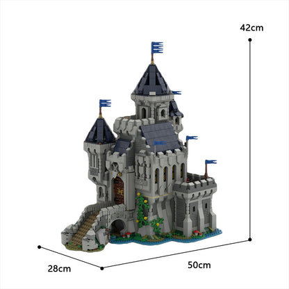 moc-101775 black falcon knight's castle (31120 "medieval castle" alternate build) -1