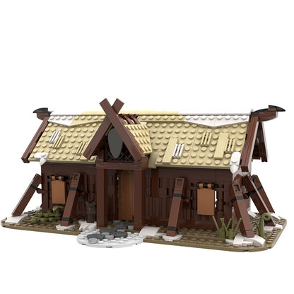 moc-102557 viking longhouse building blocks