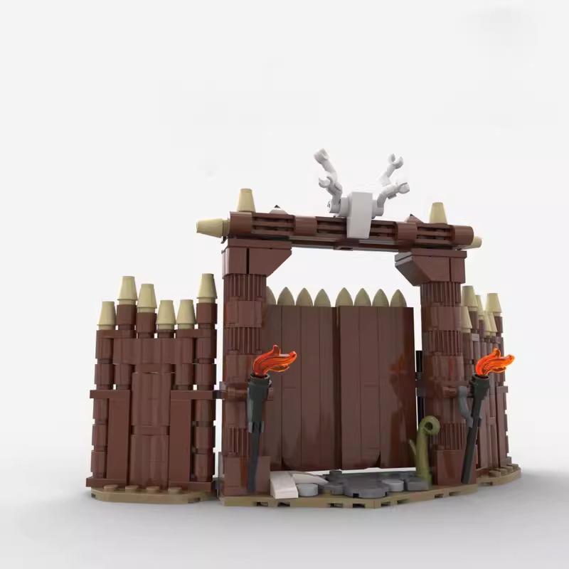 moc-103656 village gate for viking series - 136 pcs - 1