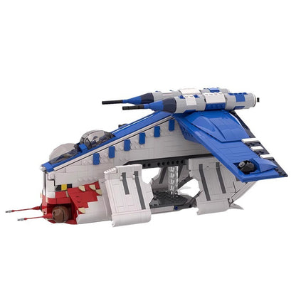 moc-105785 laat muunilinst 10 gunship - 1642 pcs - 5