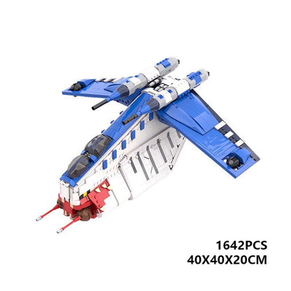 moc-105785 laat muunilinst 10 gunship - 1642 pcs - 6