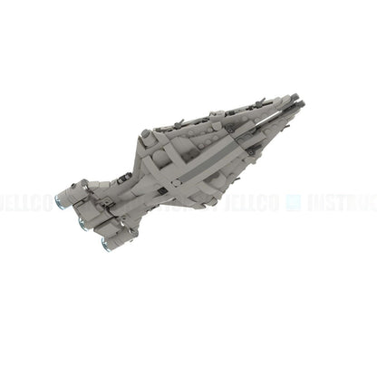 moc-107086 mini size imperial light cruiser mandalorian - 4