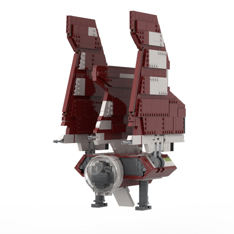 moc-108474 eta-class shuttle from star wars - 1466 pcs - 4