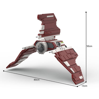 moc-108474 eta-class shuttle from star wars - 1466 pcs - 5