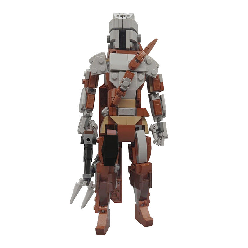 moc-108512 the mandalorian mando model - 381 pcs - 1